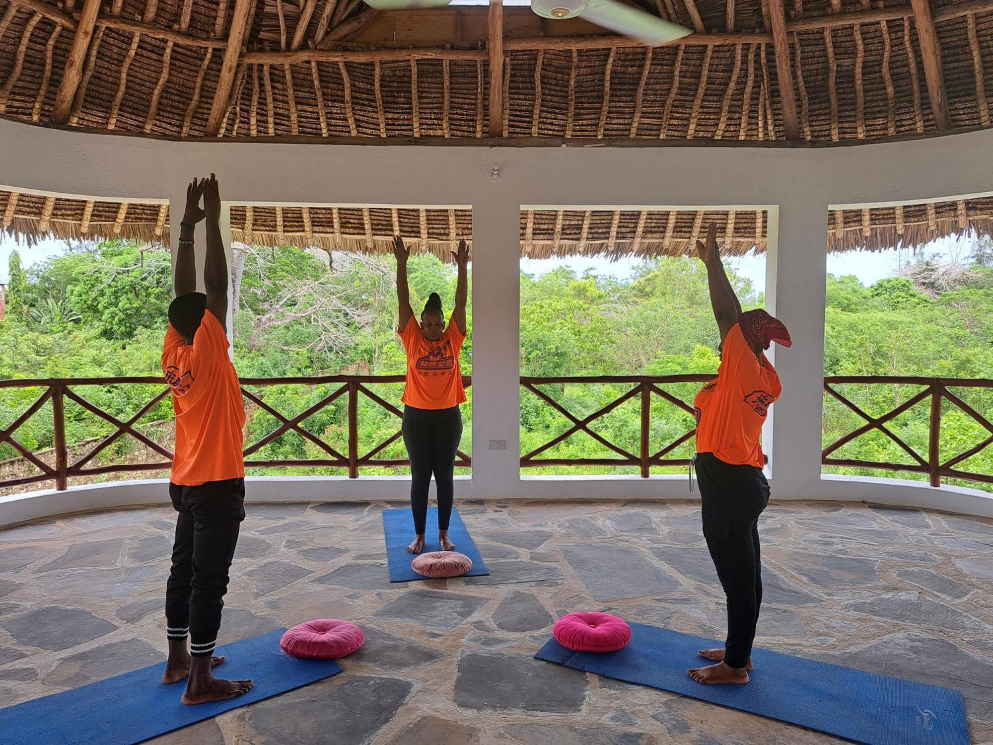 Diani Yoga Barn Bed & Breakfast Ukunda Dış mekan fotoğraf