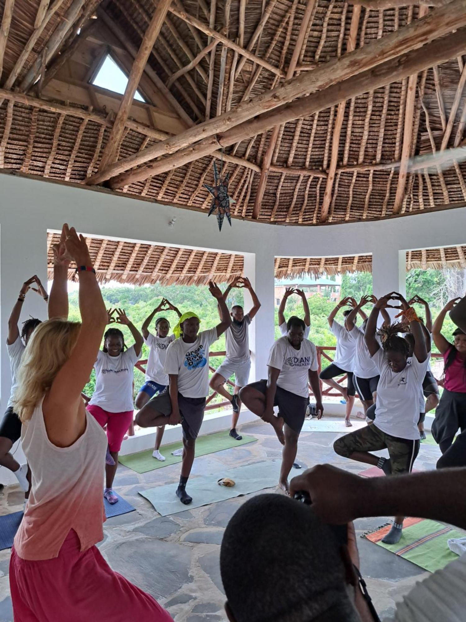 Diani Yoga Barn Bed & Breakfast Ukunda Dış mekan fotoğraf